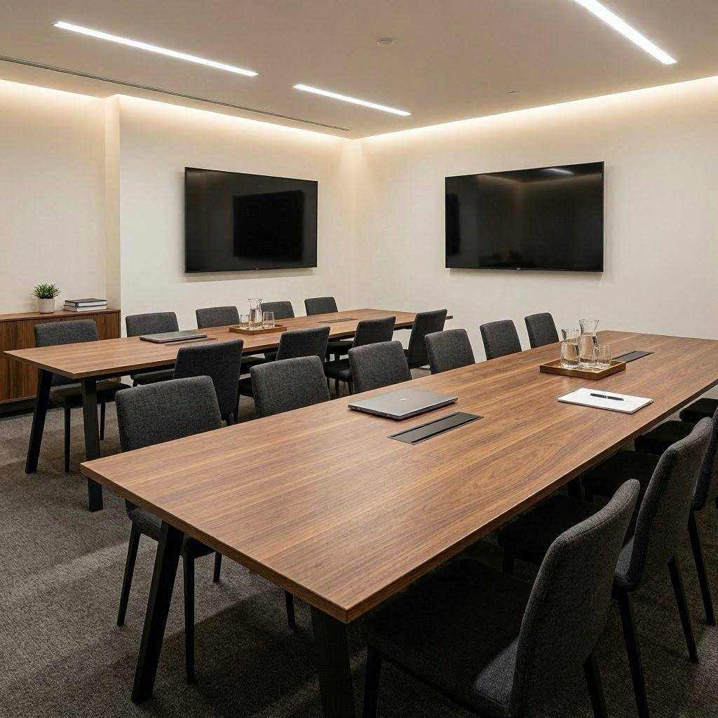 季度复盘密集进行期间市场团队如何保持写字楼办公会议预约秩序的信息一致